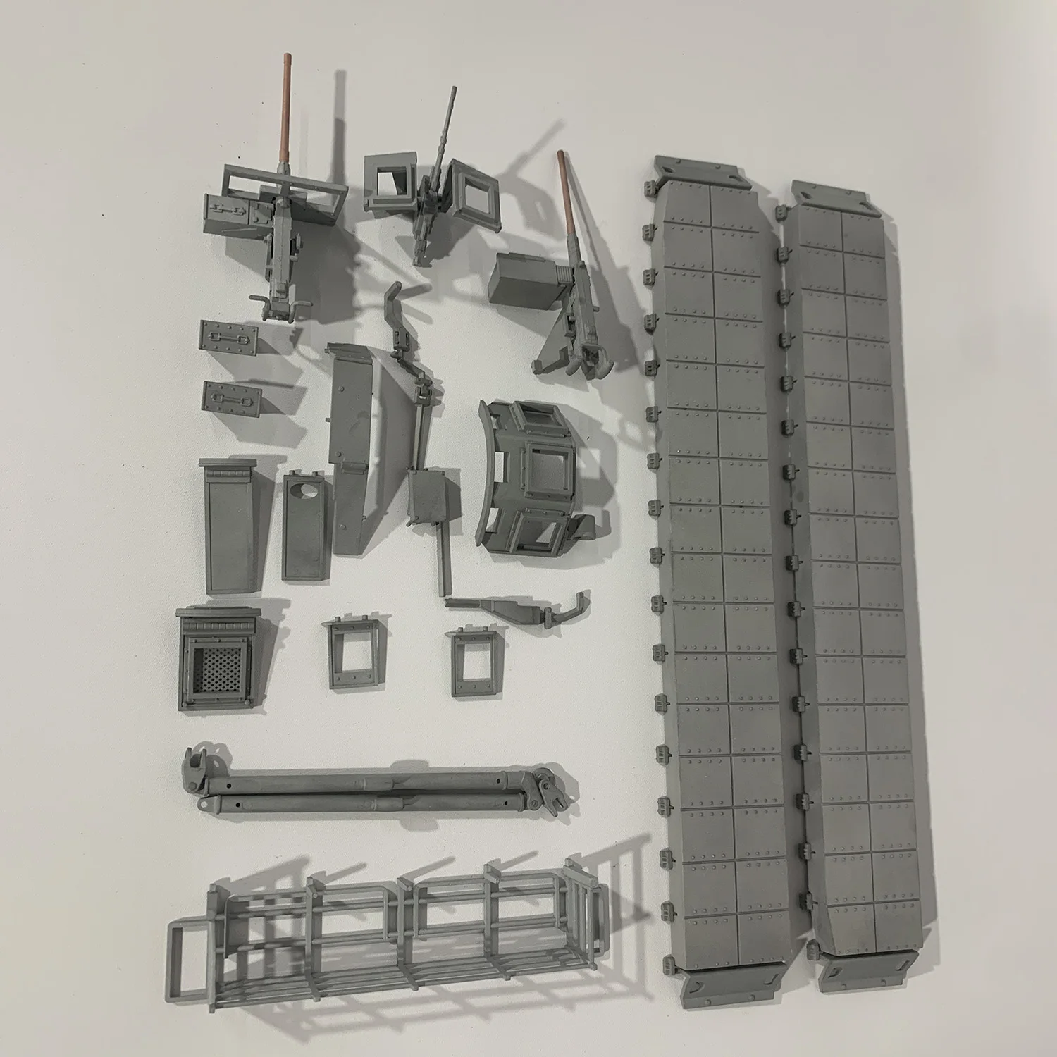 Metalowy zestaw modernizacyjny TUSKI do zdalnie sterowanych czołgów Henglong 1/16 M1A2 Abrams 3918 RC Tank Model Customization Parts TH21291