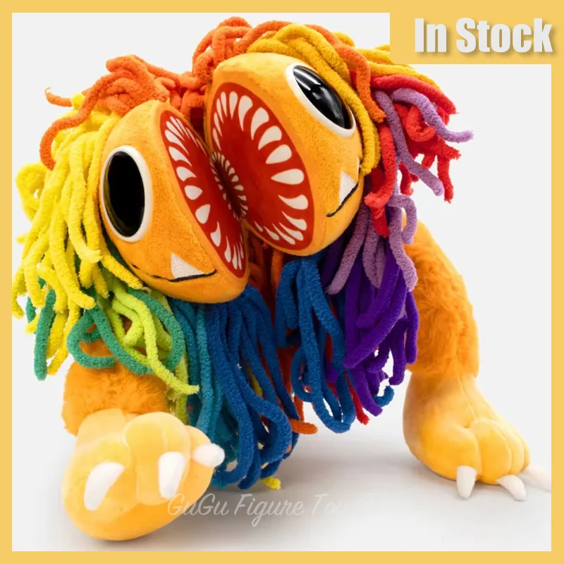 25 cm Yarnaby Pluche Dierenfiguur Nachtmerries Critters Pop Bobby Kleurrijke Leeuw Knuffel Collectie Decoratie Ornamenten Speelgoed Cadeau