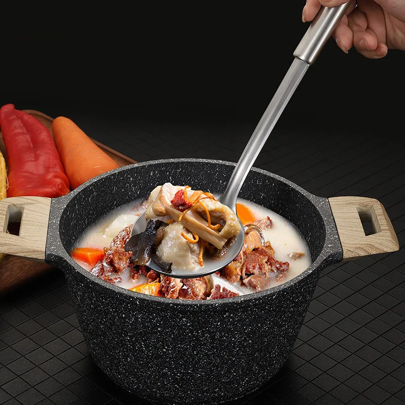 Cooking Spatula Stainless Steel Kitchenware Thickened Heat Frying Spoon Colander Non-Stick Leaky Shovel Kitchen Accessories