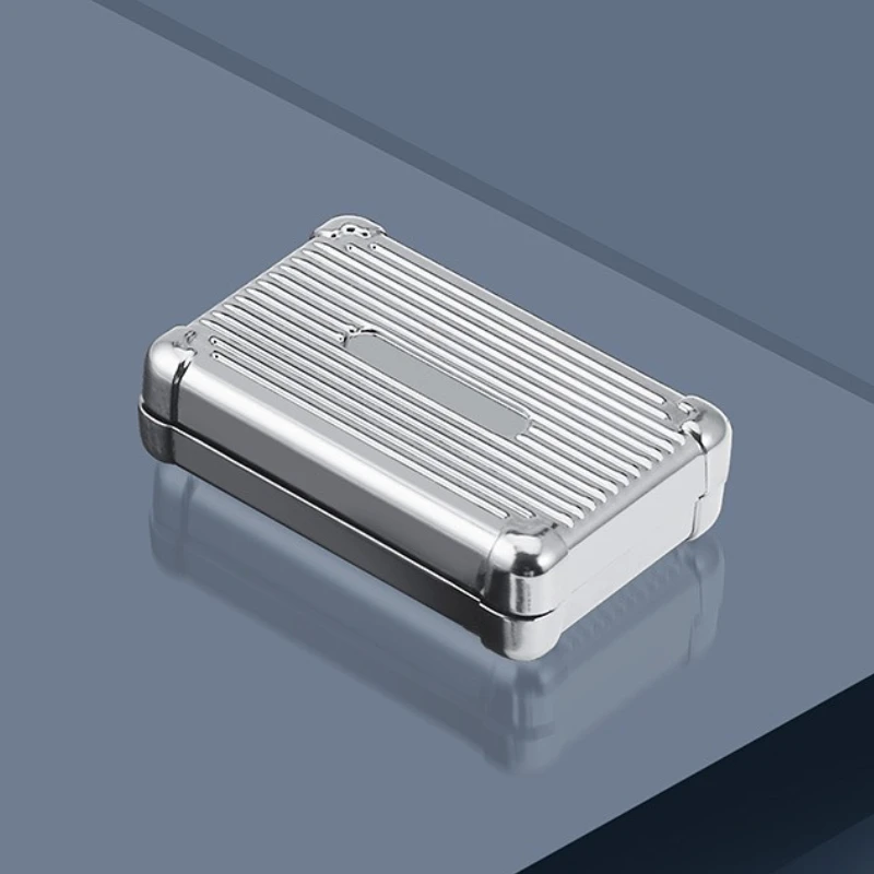 Zeepkist Fidget Magnetische Push Card Legering Mechanische Slider EDC Duwen Plaat Zintuiglijke Stress Relief Speelgoed Anti Angst