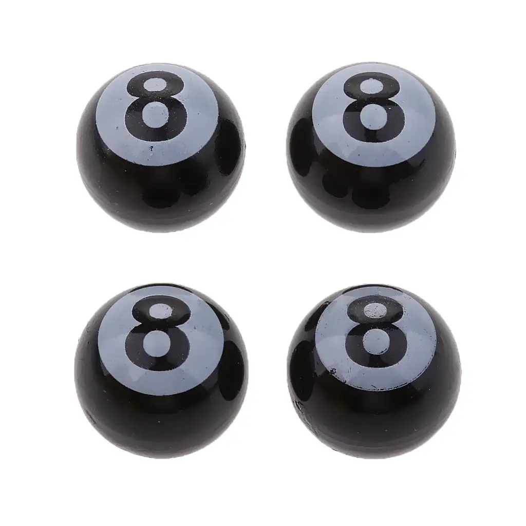 4 Piece Number 8 Universal Car Truck Tire/Wheel Bike Stem Air Valve Caps Covers