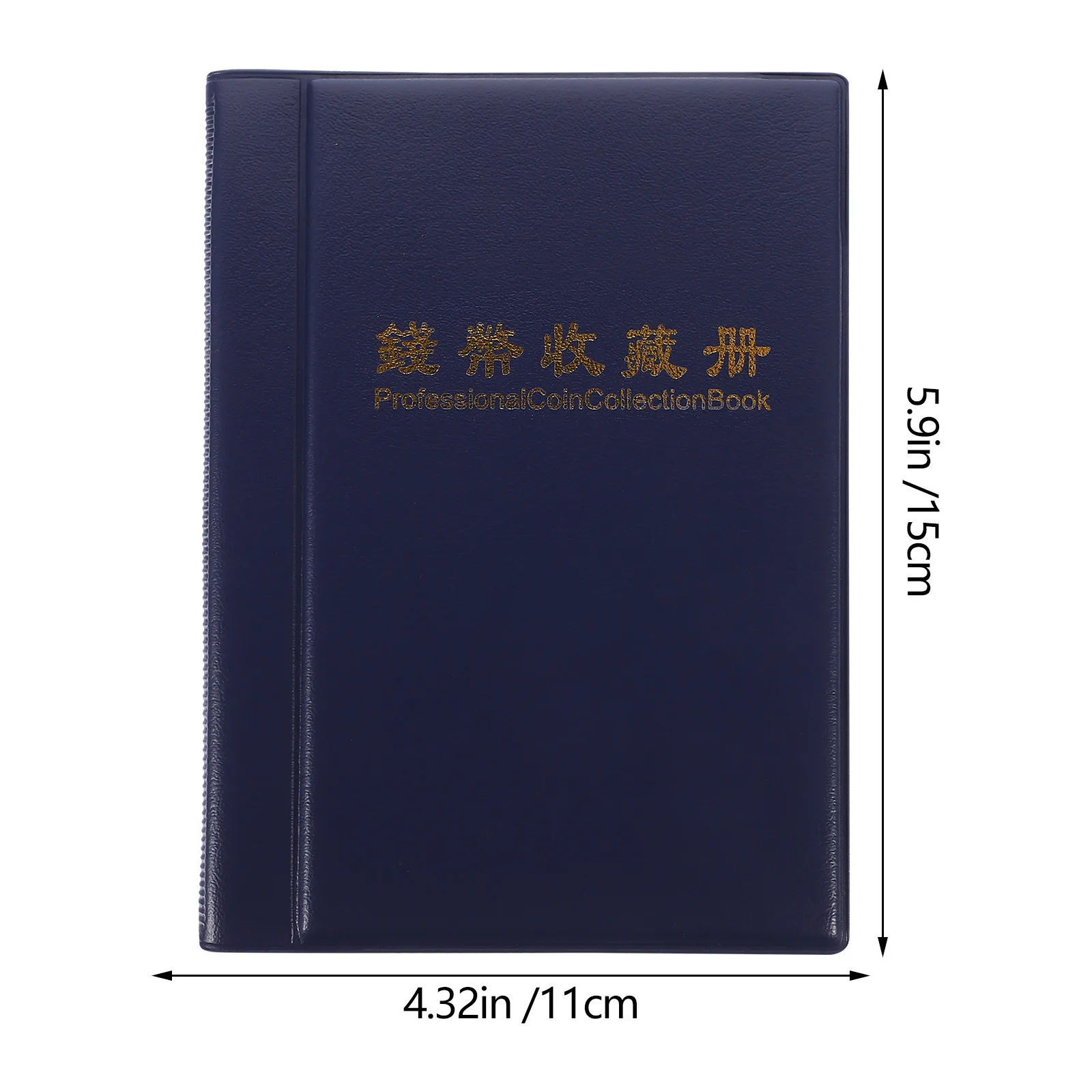 Hard Coin Storage Album With Multi-Pockets Transparent Design For Coin Book Commemorative Holder