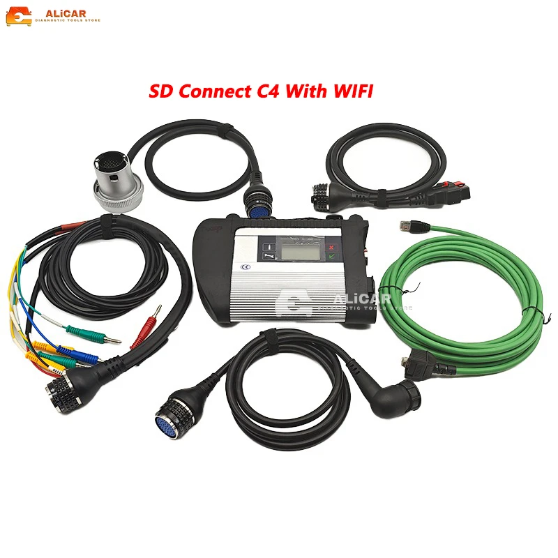 MB Star C4 SD Connect C4 Car Scanner V2023.09 Software Automotive  truck Scan Tool Repair Automobiles Parts Accessories