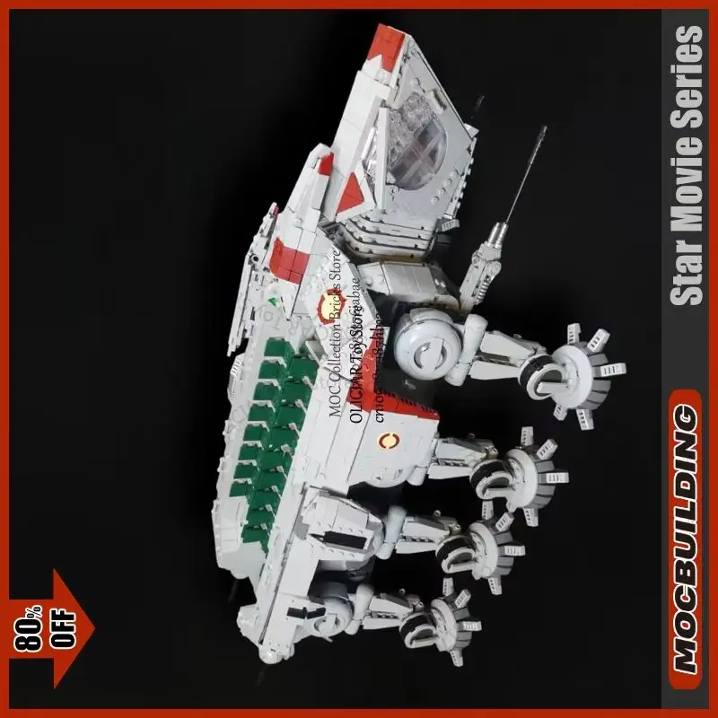 

Конструктор MOC «Робот-воин из фильма»: Космический боевой дредноут, технологичные блоки, DIY-сборка, коллекционные игрушки, рождественские подарки