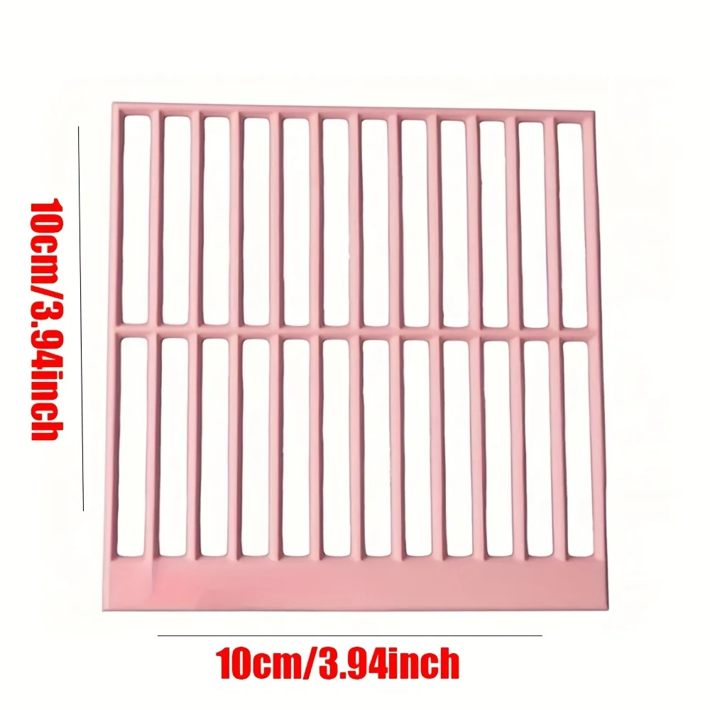Diamond Painting Precision Measuring Tool ,  Designed with a Grid Layout And Color-Coded Markings, Made from Durable Plastic