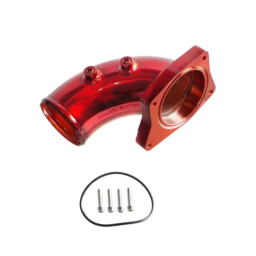 EGR インテークパイプ インテークエルボキット フォード F-250 350 2003-2007 パワーストローク 6.0L ディーゼルエンジン アルミニウム合金 EGR-1040 に適合