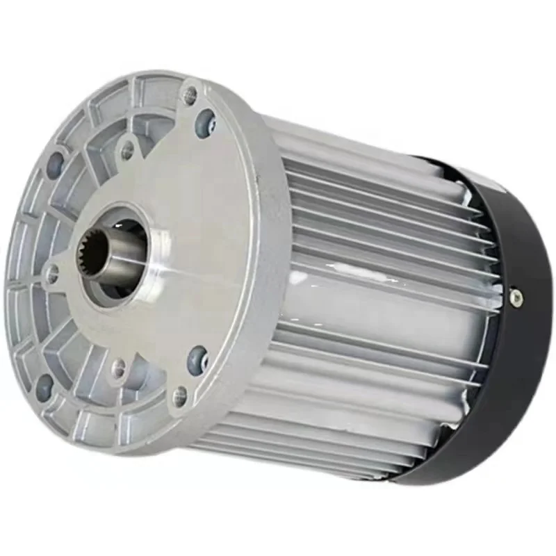 Customized Brushless DC 48V/60V/72V 3kw/4KW/5kw/6KW/7kw/7.5kw BLDC Motor For Electric Vehicle Car Golf  Scooter