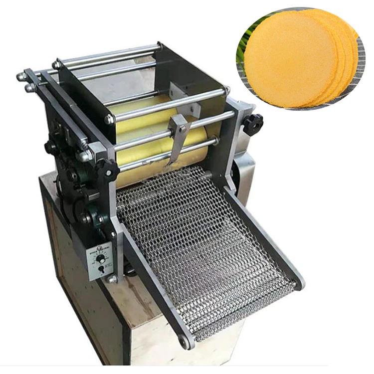 

Industry Small Tabletop Corn Tortilla Press Bread Maker Roti Chapati Make Machine for Restaurant