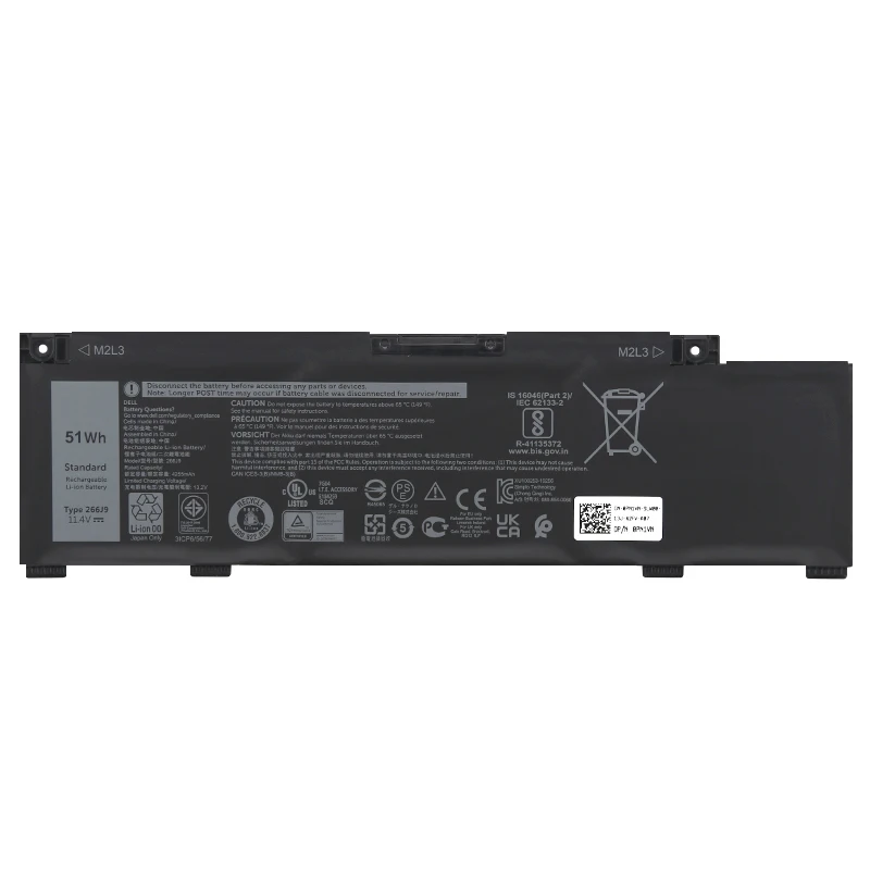 Laptop battery for Dell G3 15 3590 3500 G5 15 5500 5505 Inspiron 14 5490 M4GWP PN1VN 266J9