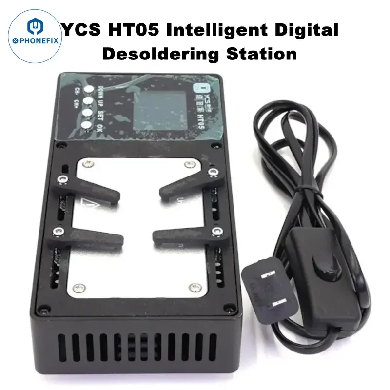YCS HT05 Интеллектуальная станция для ремонта распайки для iPhone X-16PM Android Phone Материнская плата Многослойный чип PCB Предварительный нагрев Ремонт