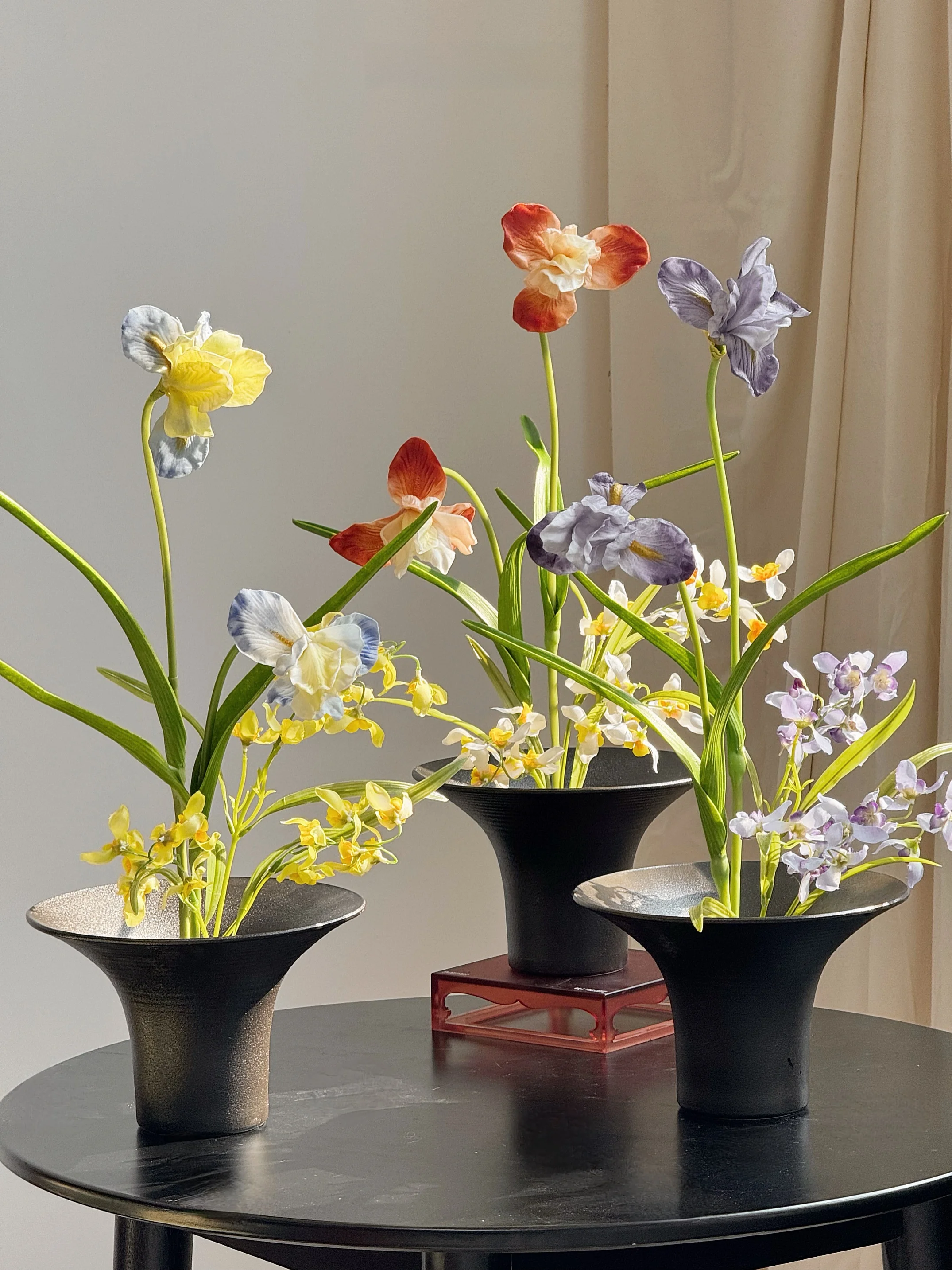 

Original Dr Deer Iris Potted Plant Artificial Flower Decorative Artistic Desktop Decoration Cerc Pot Nordic Sle Home ...