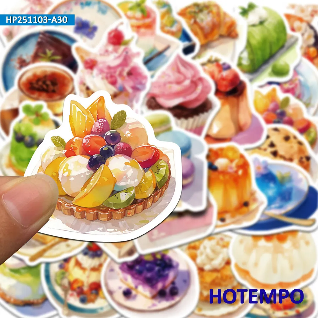 10-30-штук-наклейки-со-сладкой-едой-Пирожное-хлеб-пудинг-напиток-Милый-десерт-Граффити-для-творческого-оформления-своими-руками-Забавный-набор-стикеров