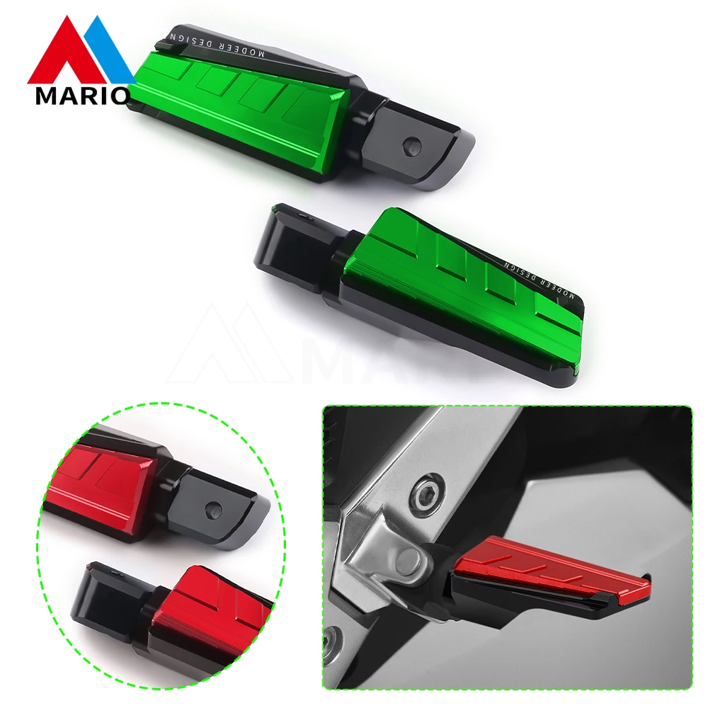 

For Kawasaki VERSYS 650 versys 650 2010-2023 2022 2021 Rear Footrest Foot Pegs Foot Rest Pedals Motorcycle