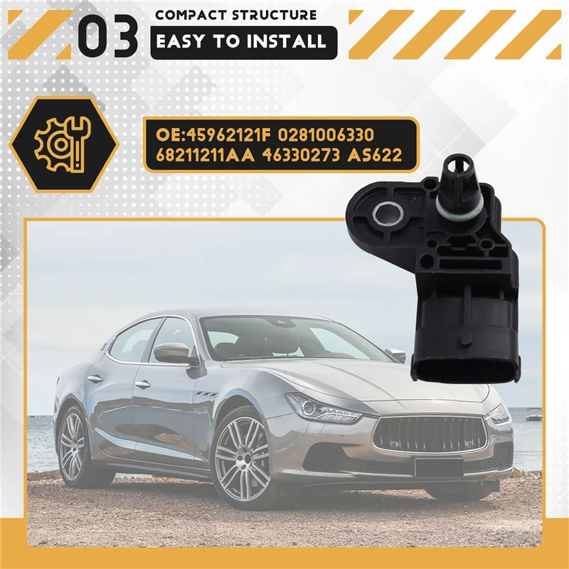 المهنية جيب جراند شيروكي ل Ram 1500 استشعار الضغط المطلق مشعب السحب 68211211AA 45962121F