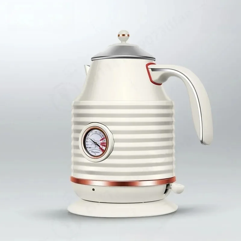 Nordic Minimalist Electric Kettle Temperature Display Auto Power Off Water Heating Teapot Boiler for Home Hotel Office Daily Use
