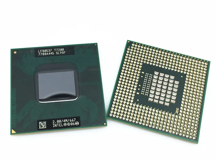 2 Duo T7200 T7300 T7400 T7500 T7600 T7700 T7800 T8100 T8300 Processor Notebook Laptop CPU