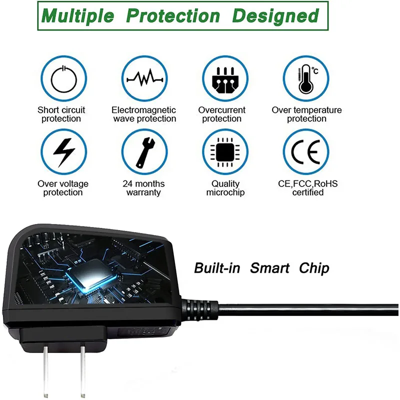 6V 1A AC do Adapter do zasilacza DC dla Omron opieki zdrowotnej ciśnienie krwi w ramieniu monitora 5 10 serii BP652N Hem-ADPTW5 zastępuje