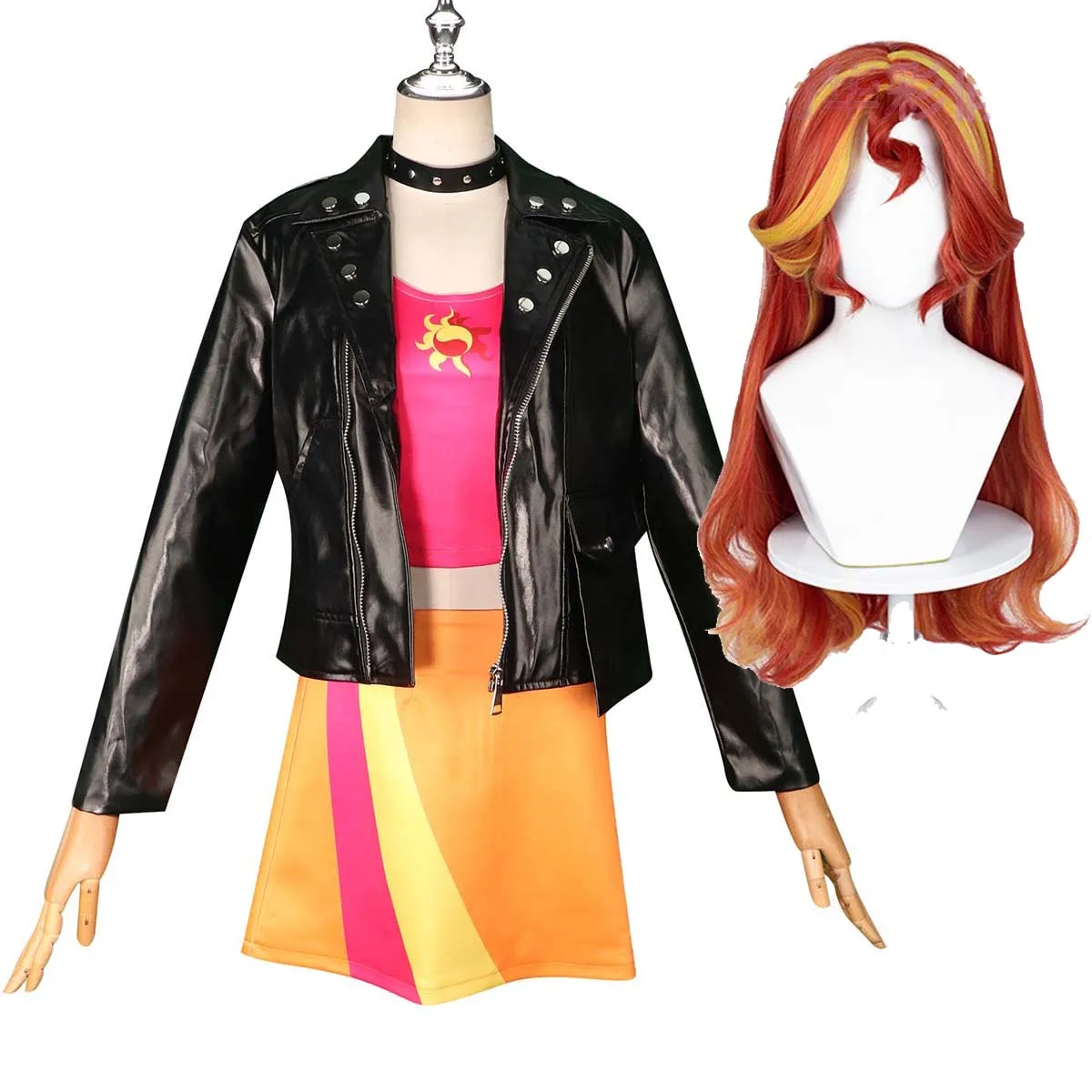 

Хэллоуин Рождественская вечеринка Закат Shimmer Аниме Little JK Косплей Костюм