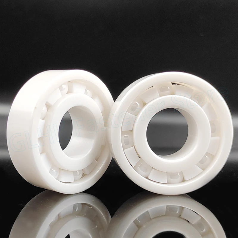 1pcs Zirconia Full Ceramic Bearings With Cage MR117 MR126 MR128 MR148 MR74 MR85 MR84 MR63 MR74 MR85 MR148 MR63 MR84 ZrO2 Bearing