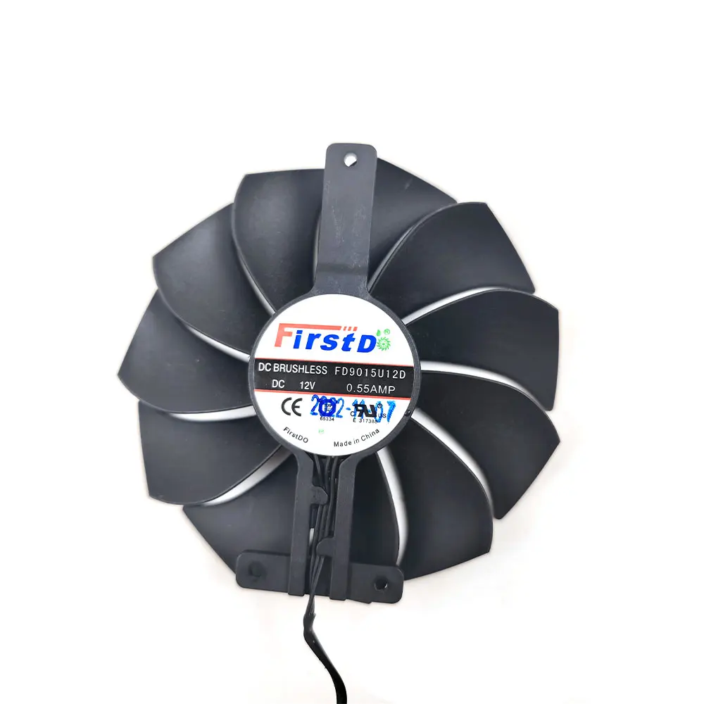 Nieuwe Fd9015u12d Rx6600xt Gpu Fan Voor Hp Rx6600xt Grafische Kaart Fan
