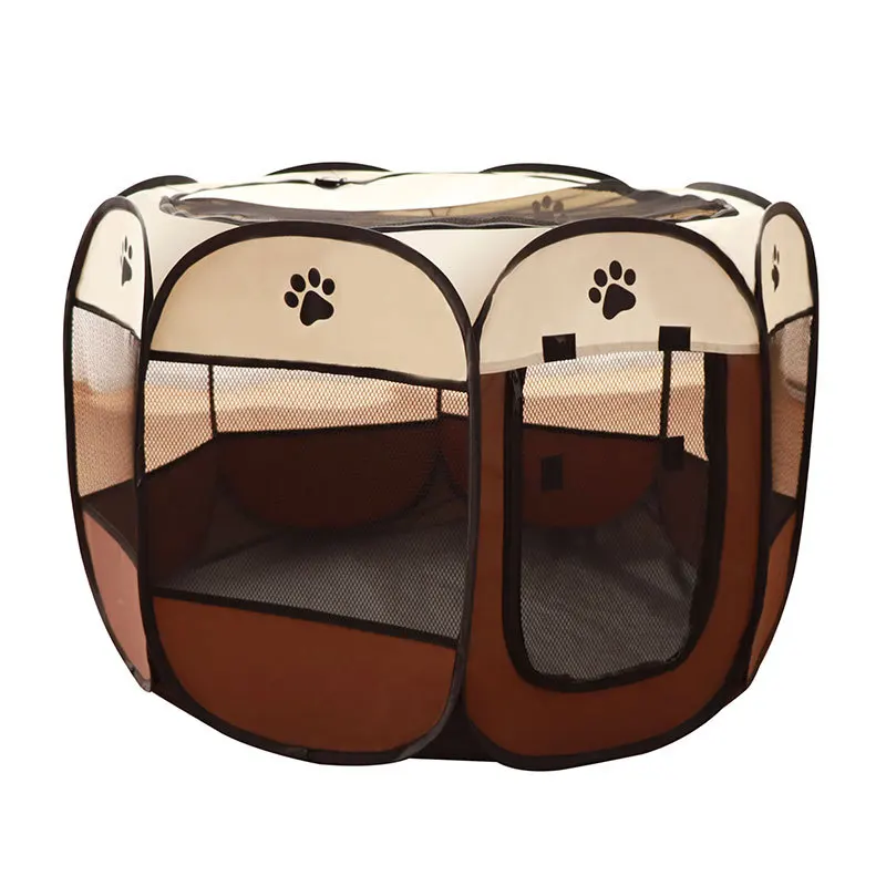 

Folding cat cage oversized household cat litter universal cat delivery room for all seasons