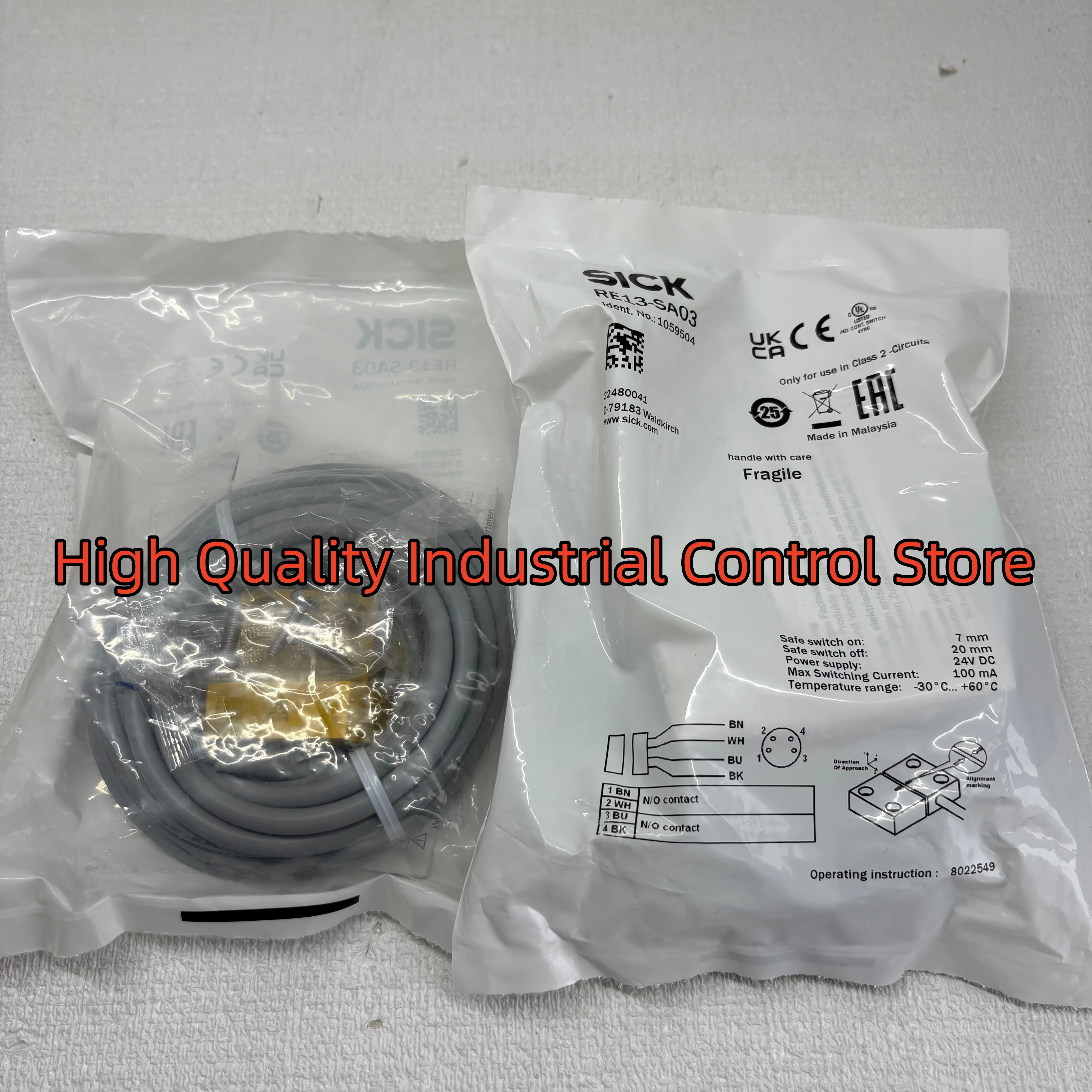 

Совершенно новый бесконтактный защитный выключатель RE13-SA03 1059504