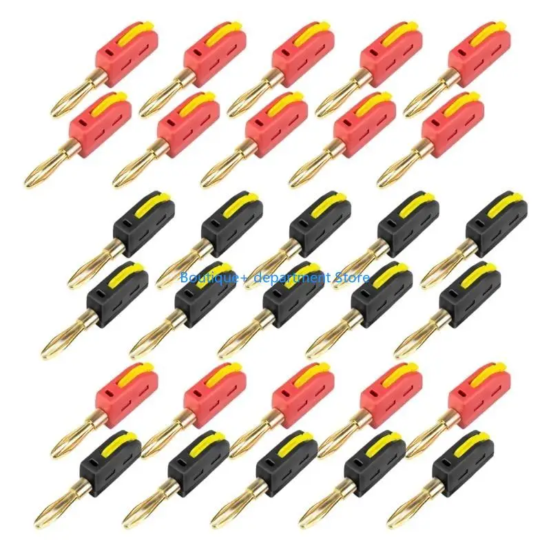

Набор E1PD 10 Quick 32A 4mm Banana Plug для эффективного высокого тока переноса Quick 4mm Banana Plugs