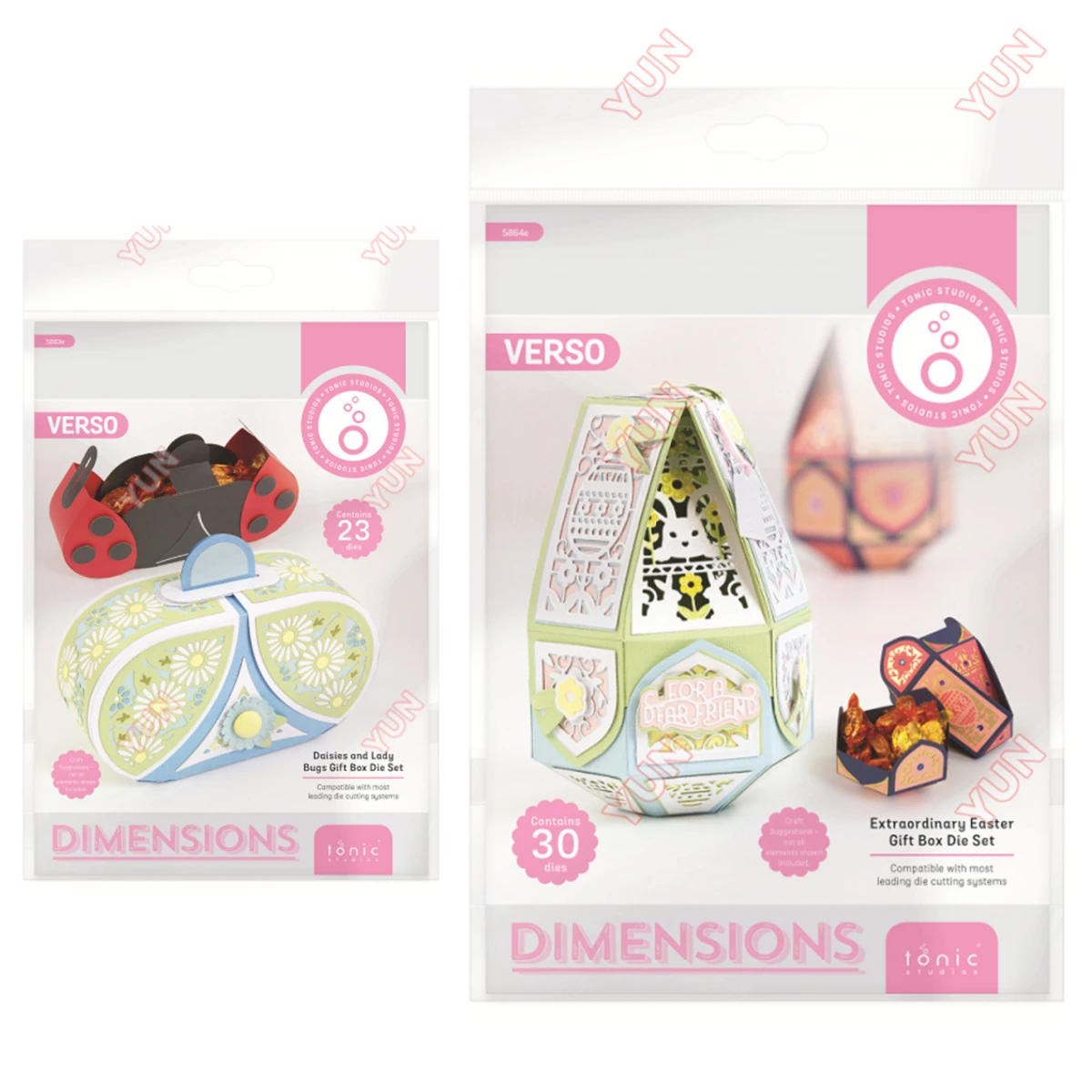 Extraordinário presente de páscoa doce primavera cesta vitrine margaridas senhora insetos caixa de presente conjunto diy scrapbooking gravação moldes cartão