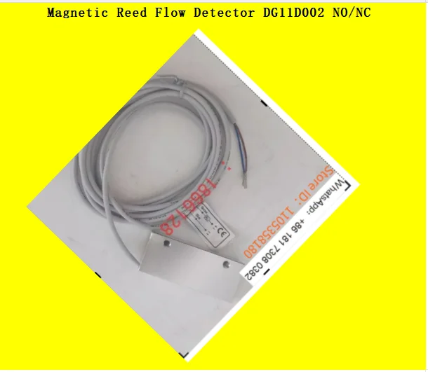 Stable & Reliable Magnetic Reed Flow Detector DG11D002 NO/NC for Oil Return Type Lubrication Pump