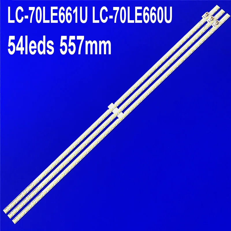 

Светодиодная лента подсветки для 2015SSP70 7030 54 LC-70LE661U LC-70LE660U LM41-00090T