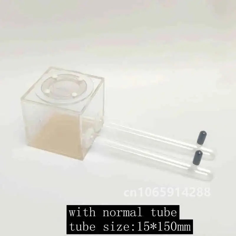 Double Tube Ant Farm Plastic Transparent Reptile Terrarium For Young Colonies messors Insect Supplies