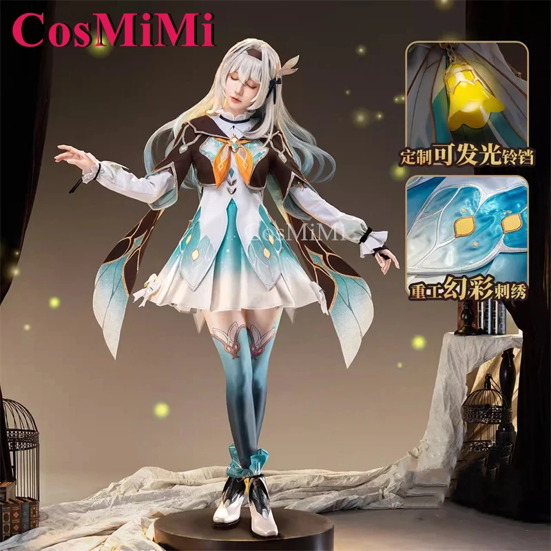 CosMiMi Firefly Cosplay Game Honkai: Star Rail Costume Sweet Gorgeous Battle Uniforms Carnival Party Role Play Clothing S-XL New