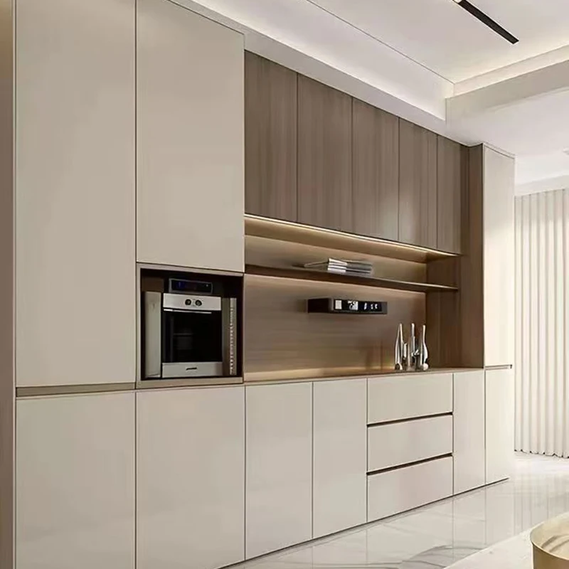 خزانة أدوات المائدة الخشبية البيضاء الحديثة لمنزل الفندق الشركة المصنعة للمبيعات المباشرة القابلة للتخصيص لغرفة المعيشة في المطبخ وتناول الطعام