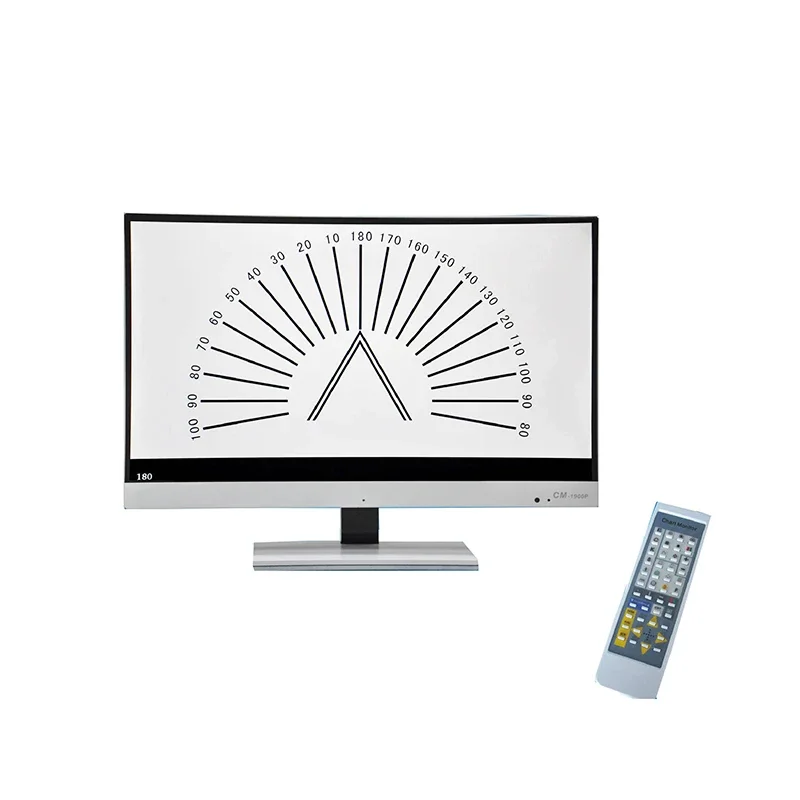 Hot 23 Inch Led Visual Acuity Panel Manualfacture Price Cm-1900c Eye Vision Test Chart With Flat Screen