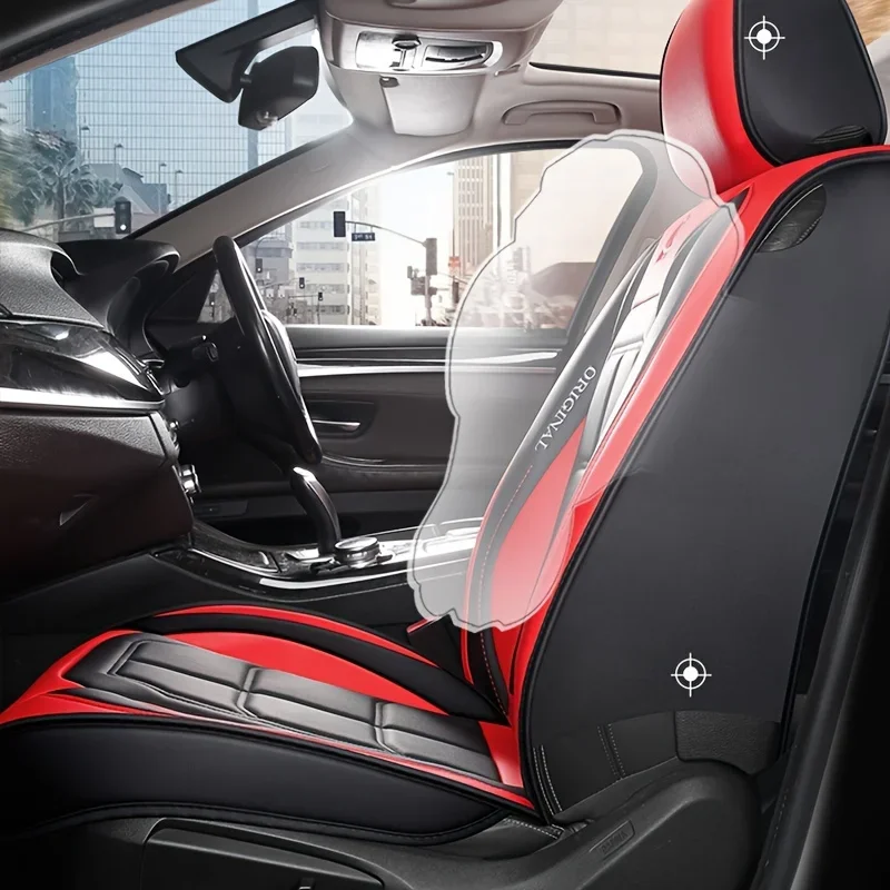Multiple colors artificial leather - Look Car Seat Covers: Universal Fit, Ideal for Enhancing Auto Interior Style and Protection image 5