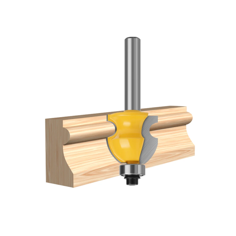 LAVIE-Carpintaria Tenon Milling Cutter, 8mm Shank Line, Architectural Moldagem Router Bit, Máquinas-ferramentas de madeira, MC02076, 1Pc