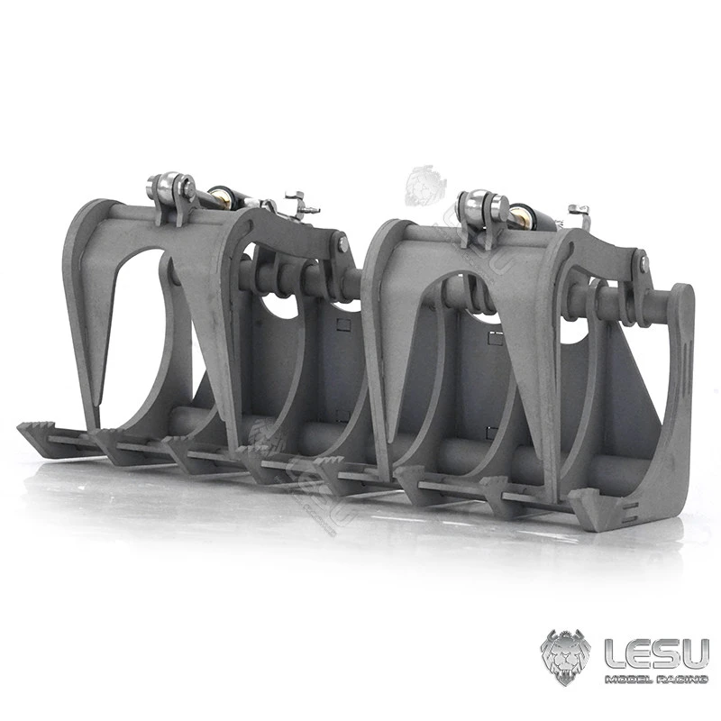 LESU Für 1/14 AOUE LT5 Hydraulischer Kompaktlader mit Metall-Hydraulikklauen-Modell Spielzeug-Aufsatz RC-Zubehör – Detail 4