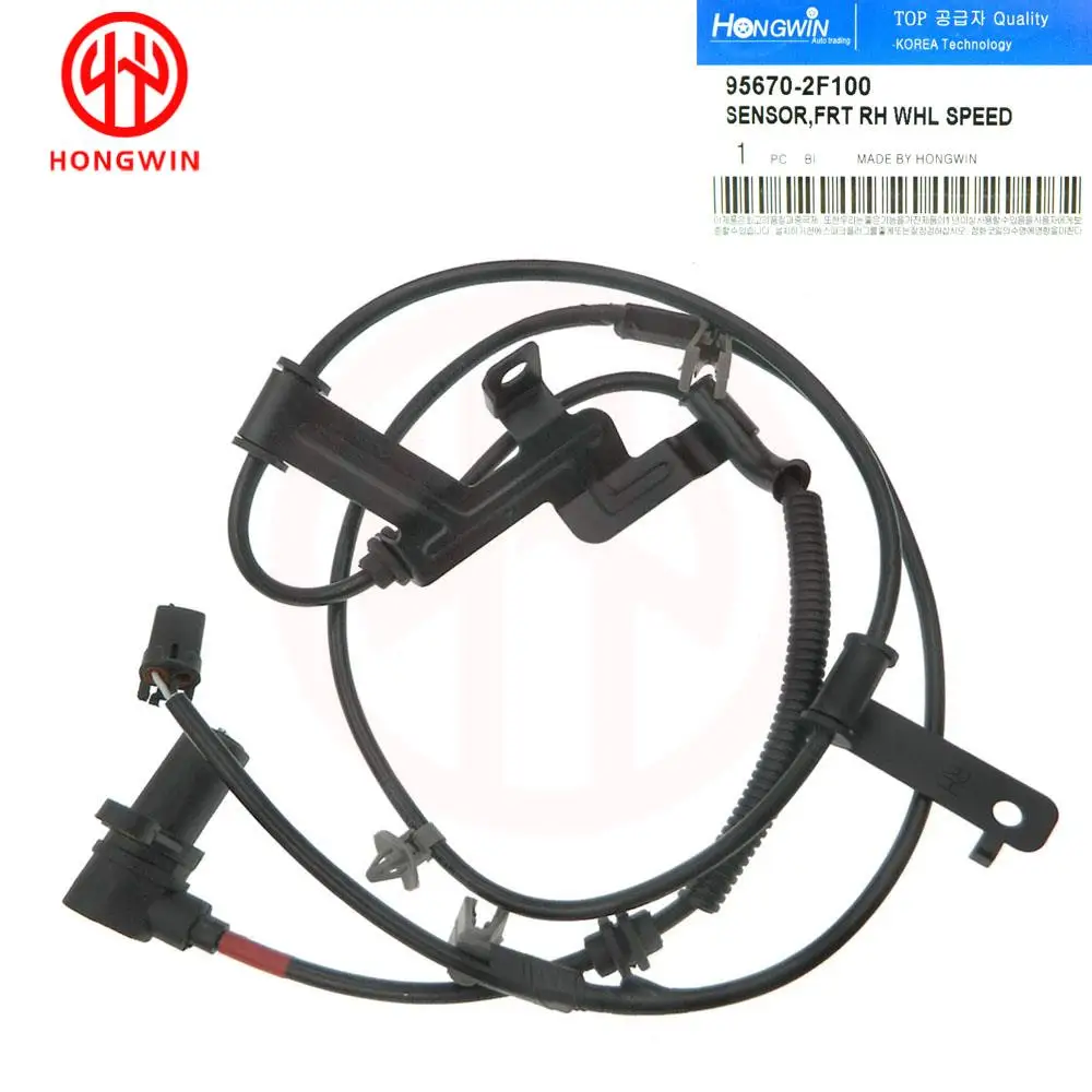 NEW Front Left & Right ABS Wheel Speed Sensor 956702F000,956702F100 For Kia Cerato Spectra Spectra5 2003 2004 2005 2006 2007