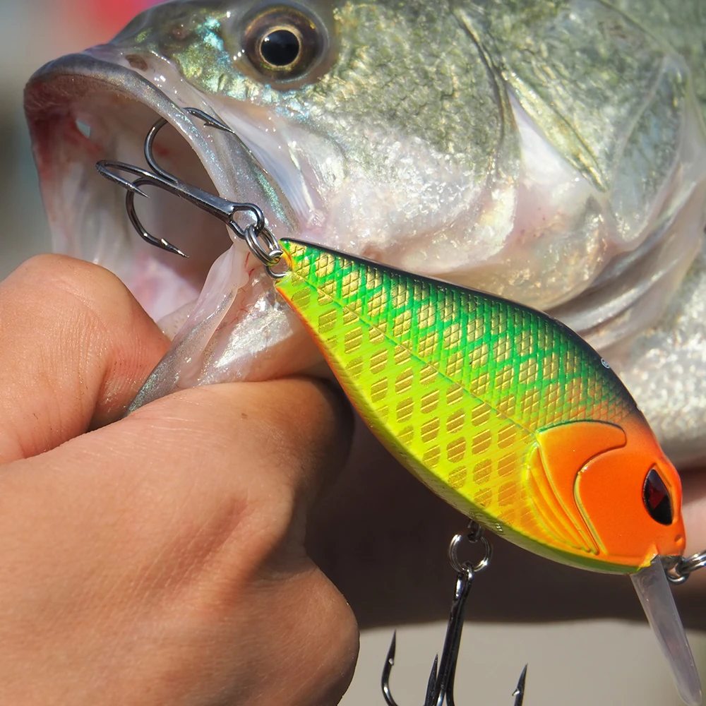 6.8cm 17.5g 2019 Hard Fishing Lure Slient Crank Crankbait Japan Pike Perch Bass Fishing Wobblers Floating Artificial Bait