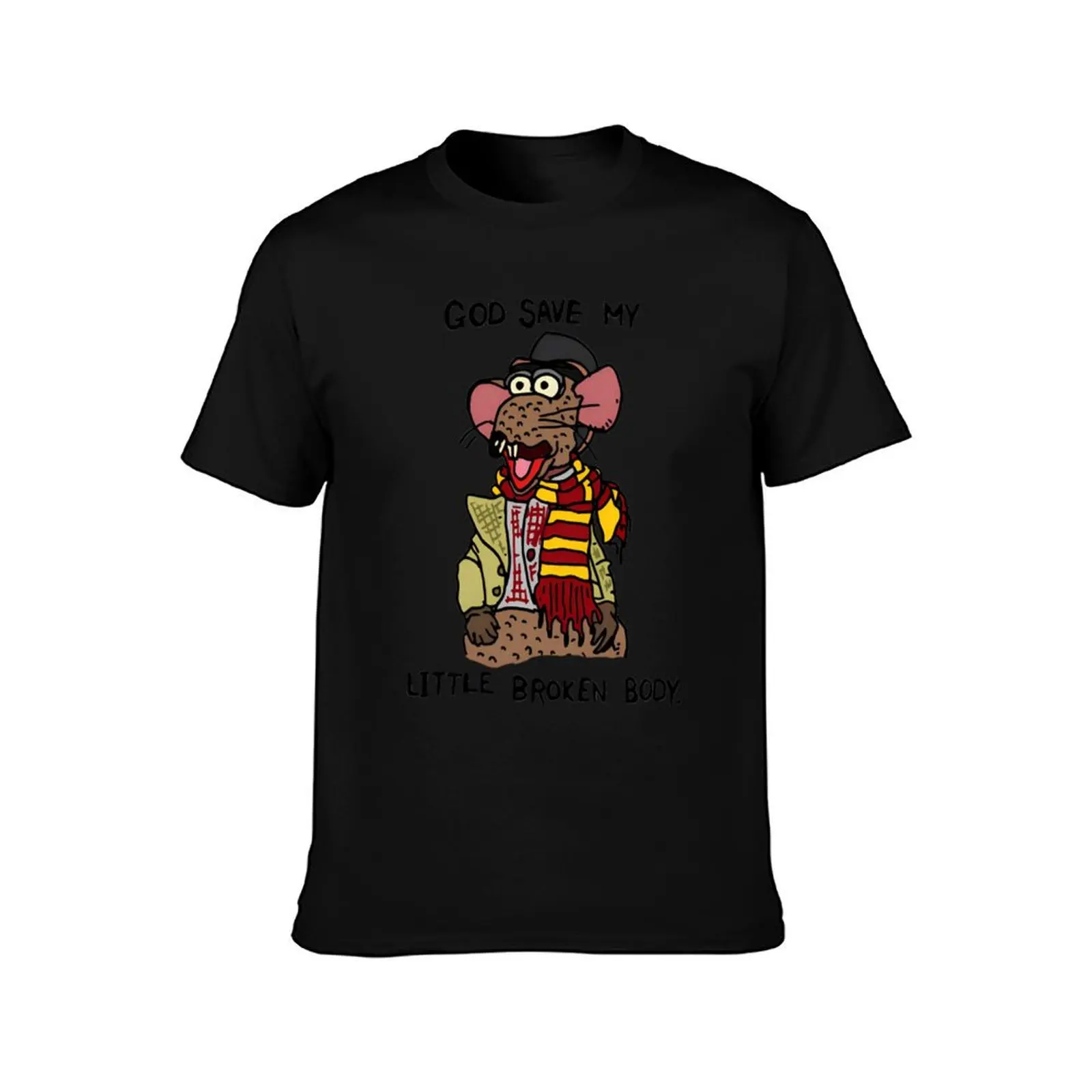 Muppet Christmas Carol - Rizzo's little broken body T-Shirt Work Casual Loose Fit T-Shirt