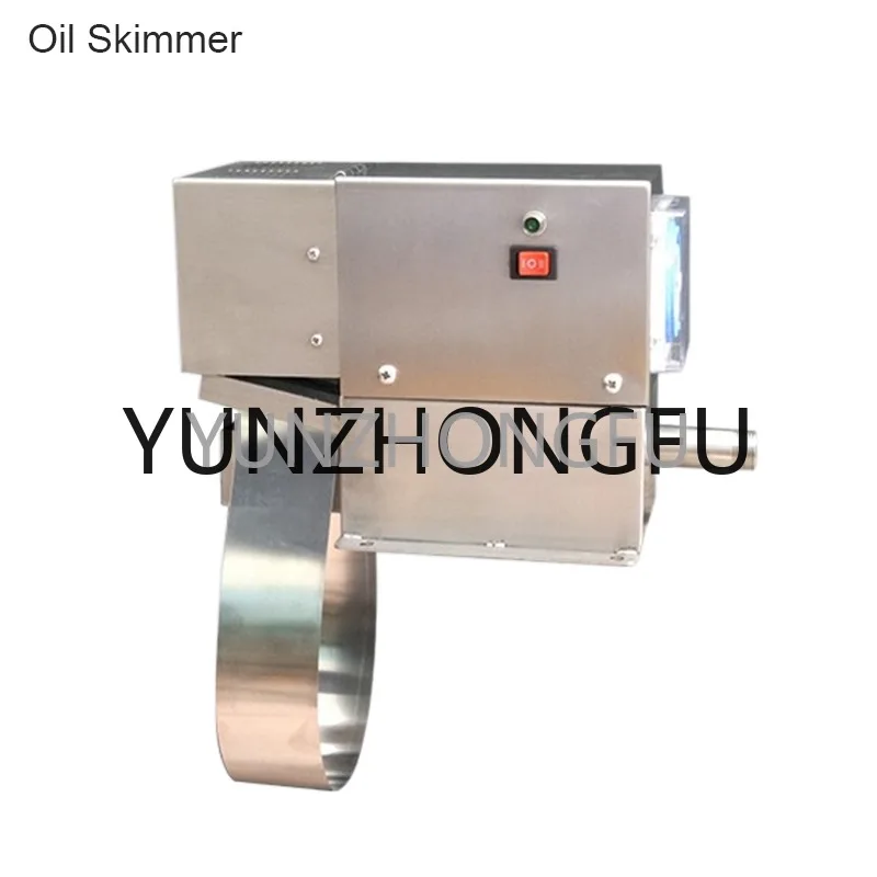 NC-40 Industrial Oil-Water Separator Steel Belt Oil Skimmer 5W Oil Scraper Floating Oil Remover Slick Oil Recovery Scraper 220V