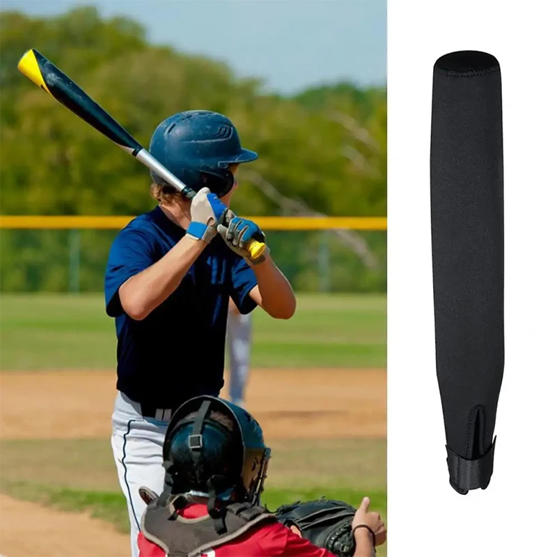 Baseball Bat Sleeve With Hook Neoprene Baseball Bat Protector Softball Bat Sleeve Bat Cover Baseball Accessories