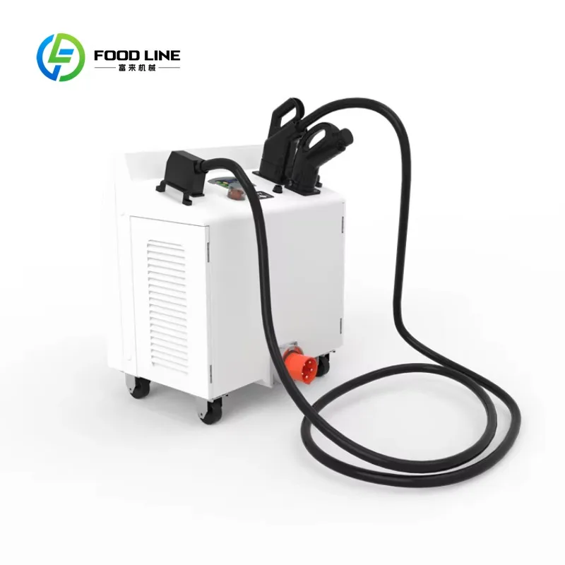 Customized Mobile DC Fast EV Charger with 4 Silent Rolling Casters & Touch Card Screen, Mini Emergency Rescue Charging Unit