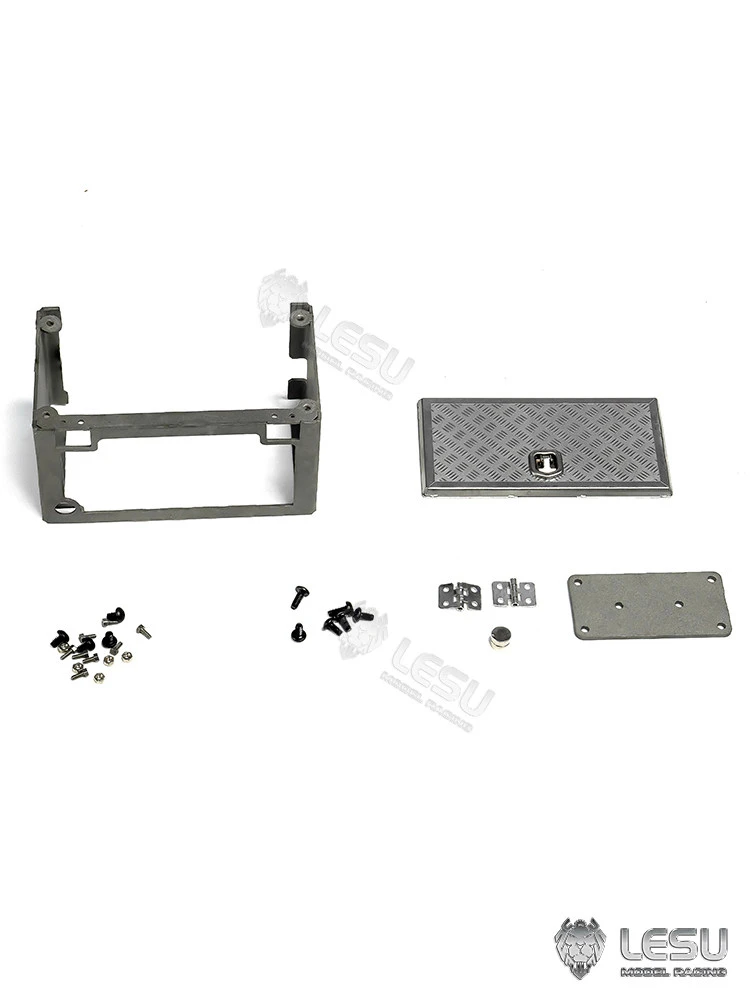 RC 1/14 Tool Box Reversing Valve for Tamiya Hydraulic Excavator Loader Dump Truck for SCANIA MAN VOLVO Trailer Tipper DIY Parts