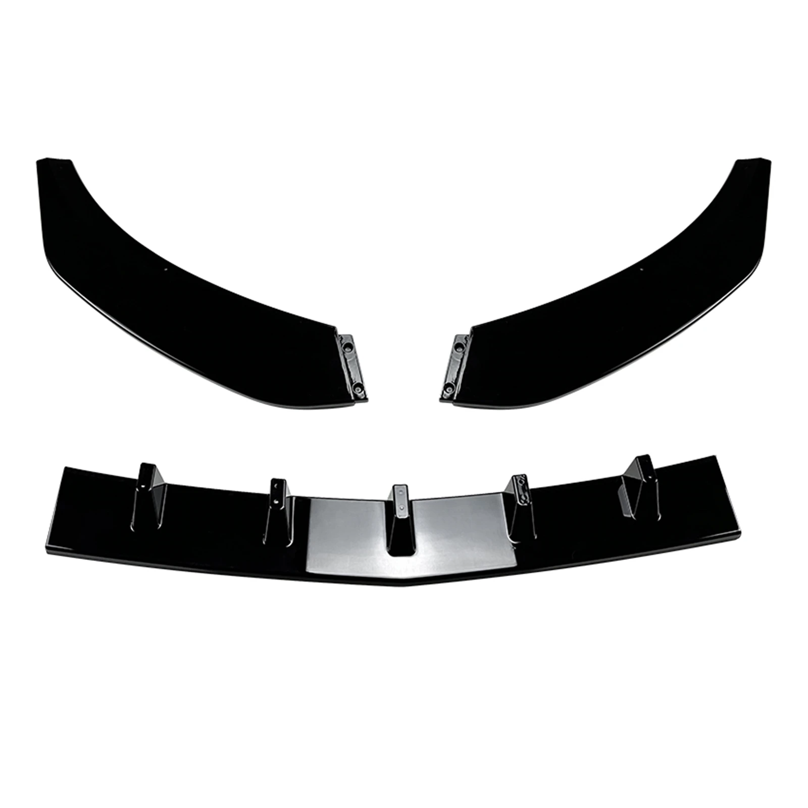 Front Bumper Spoiler Lip Splitter Protector Kit For Mercedes-Benz CLA Class C117 CLA200 CLA220 CLA250 CLA260 CLA45 AMG 2016-2019
