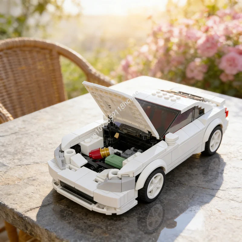 307 elementów MOC Kanjo Racing Jp Cars City Champions Model Klocki Konstrukcyjne Architektura Prezent na Boże Narodzenie Pomysł na Zabawę Edukacyjna dla Dzieci