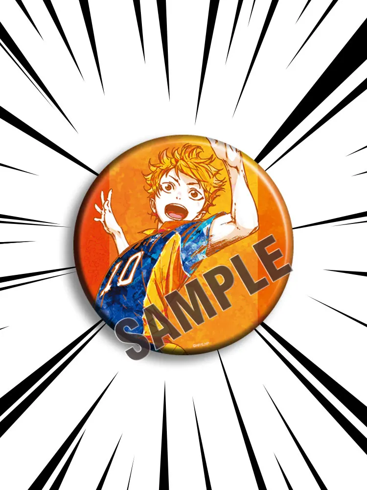 

Anime Haikyuu!! Shoyo Hinata Cosplay Badge Ambitus Gift