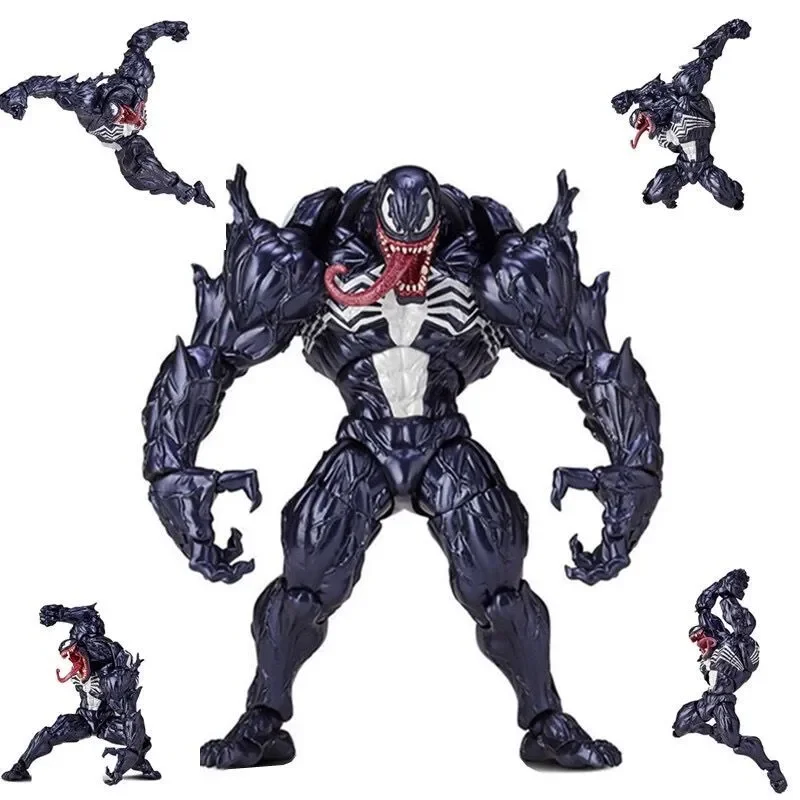 Marvel Venom Carnage Toy 18cm Movie Venom 2 Carnage Figure Model Series Children's Toy Ornament Christmas Gift Boxed Figure