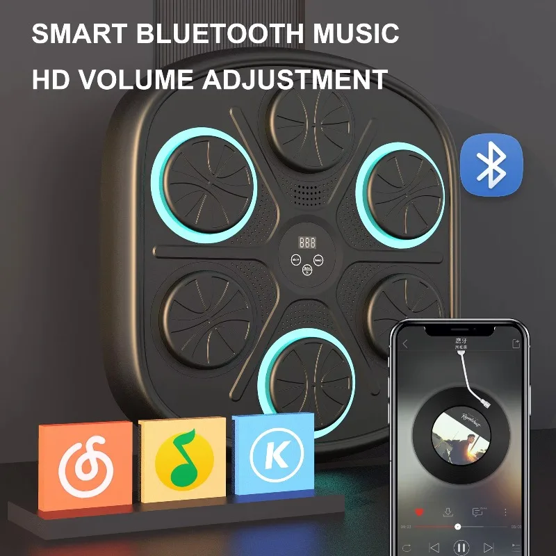 Multifunctional Smart Music Boxing Machine For Fitness Training Gym At Home Music Boxing Machine