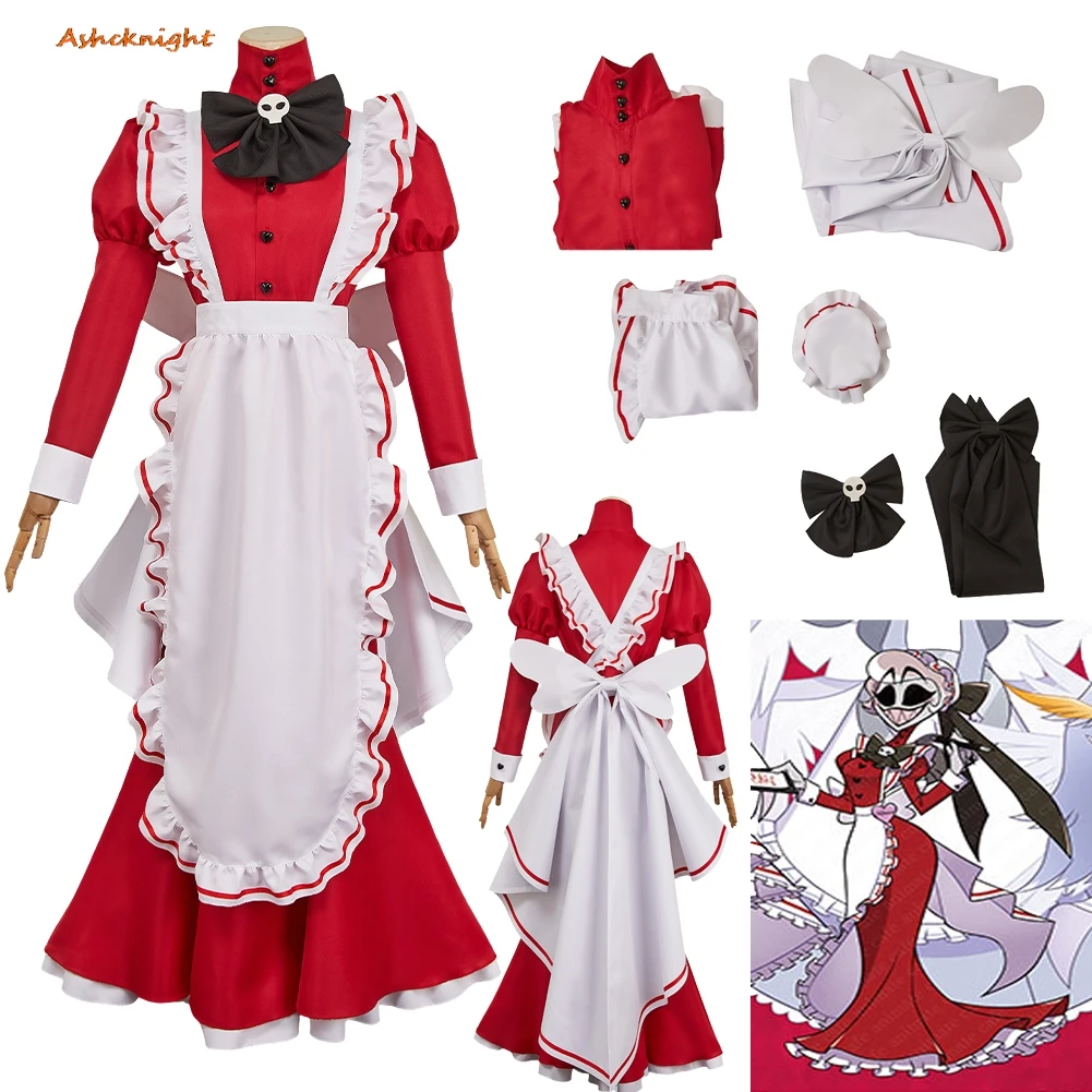 

TV Hell Inn Косплей Платья Rosie Одежда Женская Вечеринка Для Взрослых Маскировка Ролевая Игра Женский Костюм Хэллоуина Карнавальные Наряды Костюмы